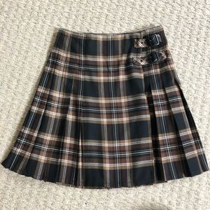 Vintage Plaid Skirt